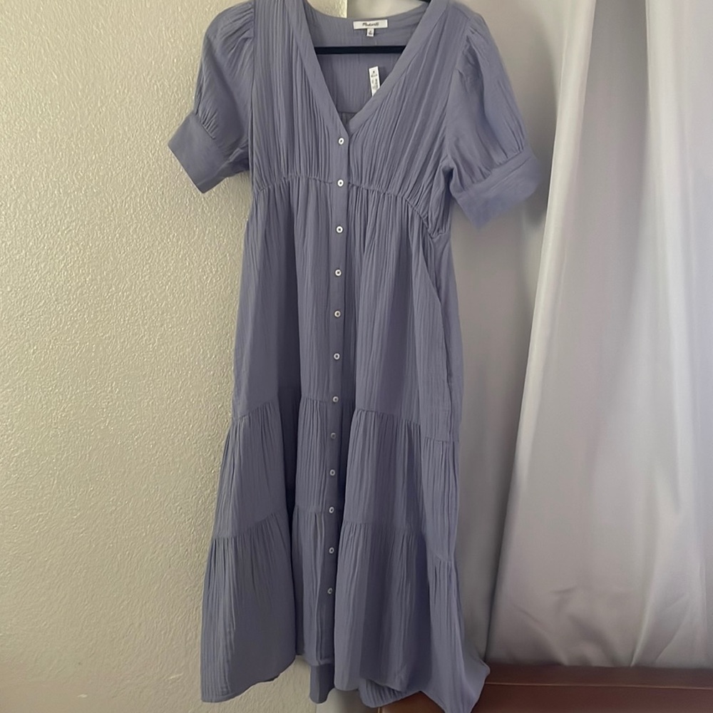 Madewell Lavendar Midi Dress